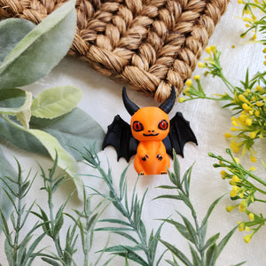 3D-Printed Little Devil Creature with Bat Wings