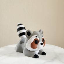 Load image into Gallery viewer, 3D-Printed Raccoon Phone Holder