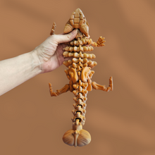 Load image into Gallery viewer, 3D Printed Articulated Ankylosaurus Dinosaur Toy – Flexible Fidget Figure