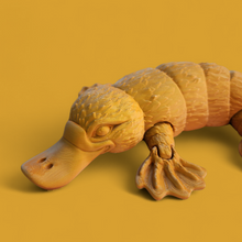 Load image into Gallery viewer, Platypus 3d printed flexy toy