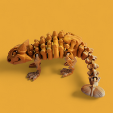 Load image into Gallery viewer, 3D Printed Articulated Ankylosaurus Dinosaur Toy – Flexible Fidget Figure